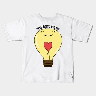 You light me up Kids T-Shirt